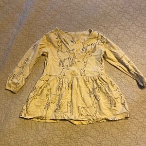 GUC tea collection llama dress 12-18mo